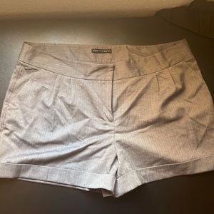Grey Dress Shorts